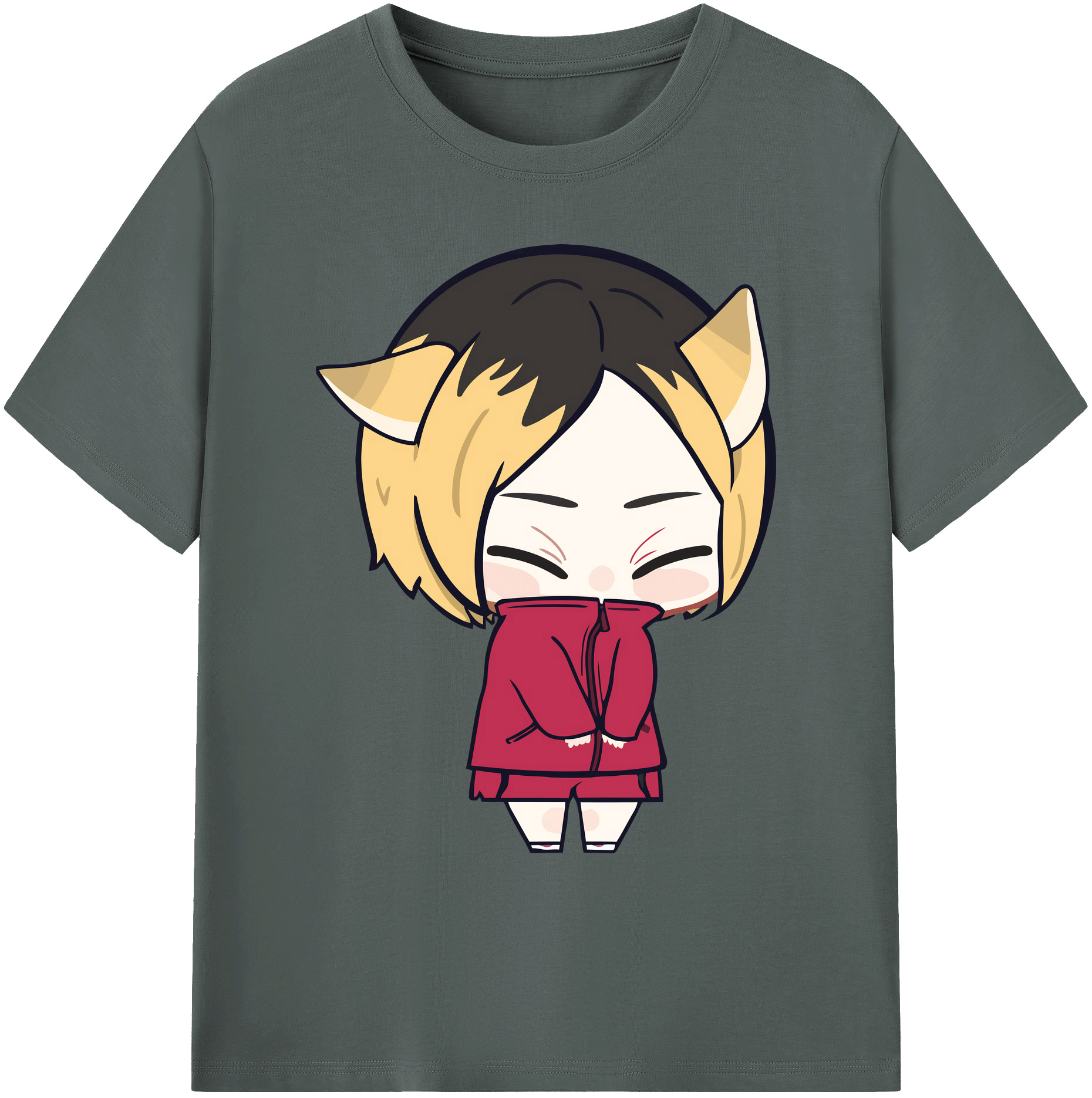 （画像用） ハイキュー!! Haikyu!! 綿100％ メンズ半袖Tシャツ｜肌触りやわらか＆通気性